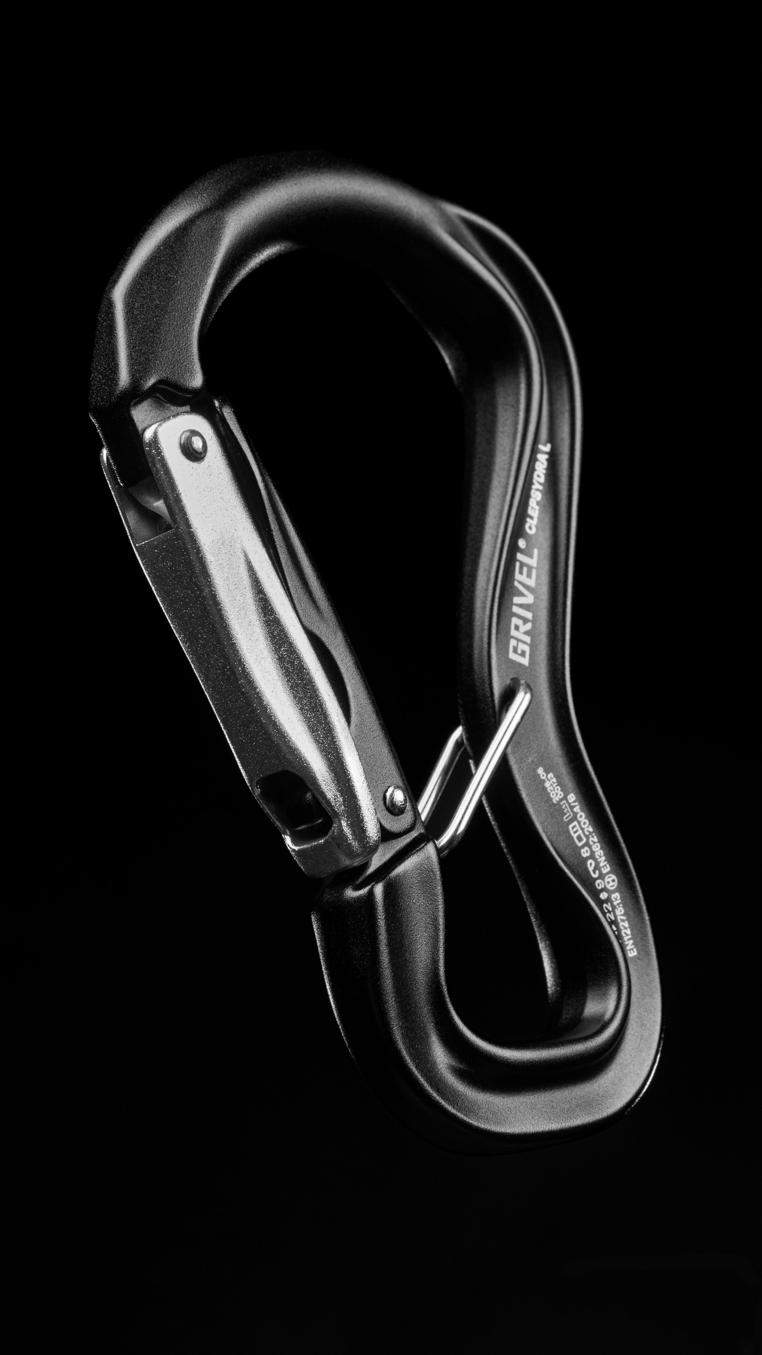 クリノリ Clepsydra L K10G | Twin-Gate HMS Carabiner | Grivel – Grivel Corp.