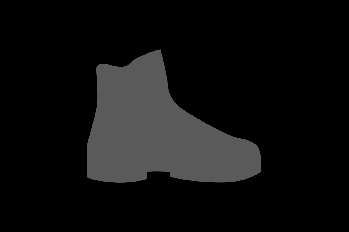 No crampon-compatible edge (no welt)