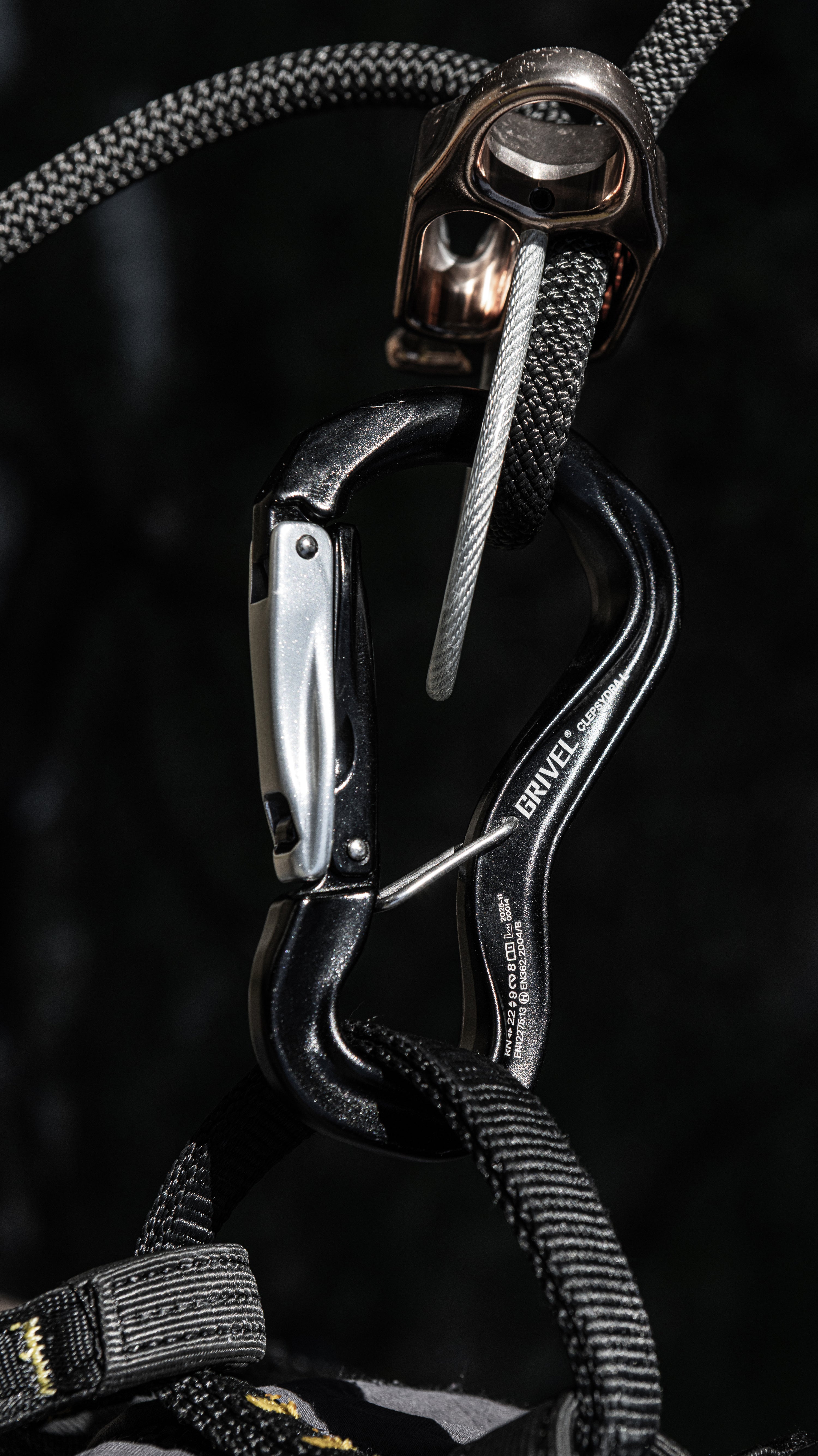 wayscral klapprad Clepsydra L K10G | Twin-Gate HMS Carabiner