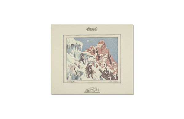 Lithographic print: Matterhorn
